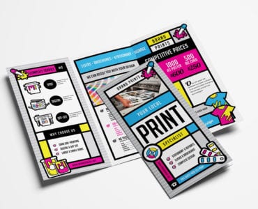 Free Print Shop Tri-Fold Brochure Template