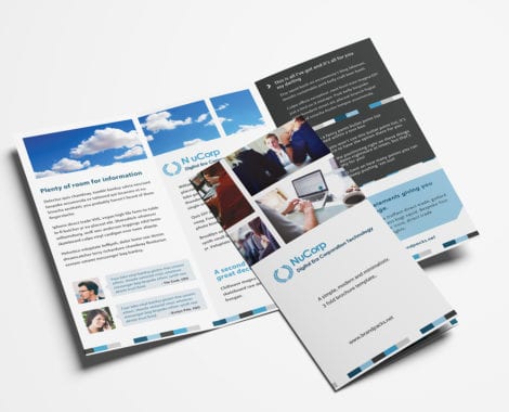 Free Corporate Trifold Brochure Template