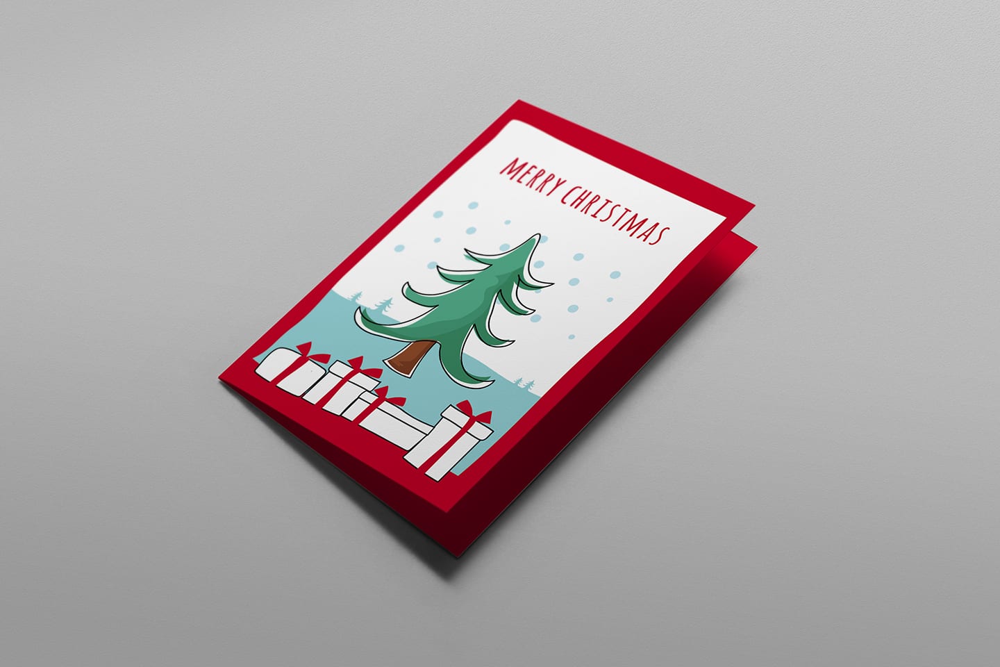 Free Christmas Card Templates for Photoshop & Illustrator - BrandPacks Intended For Free Christmas Card Templates For Photoshop