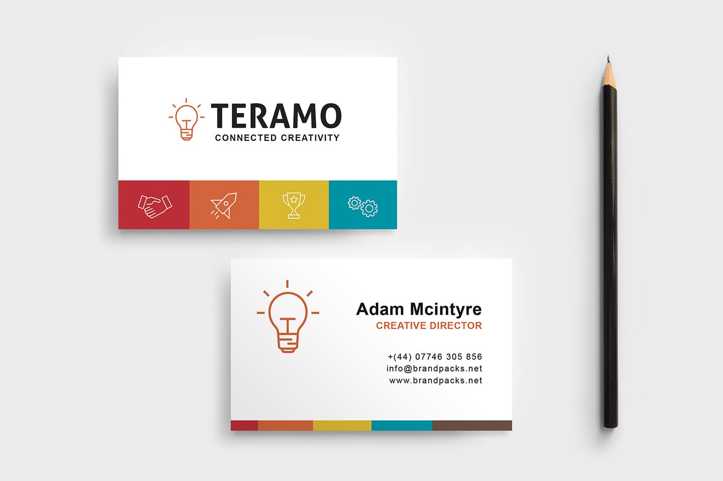 Free Business Card Template in PSD, Ai & Vector - BrandPacks Inside Free Bussiness Card Template