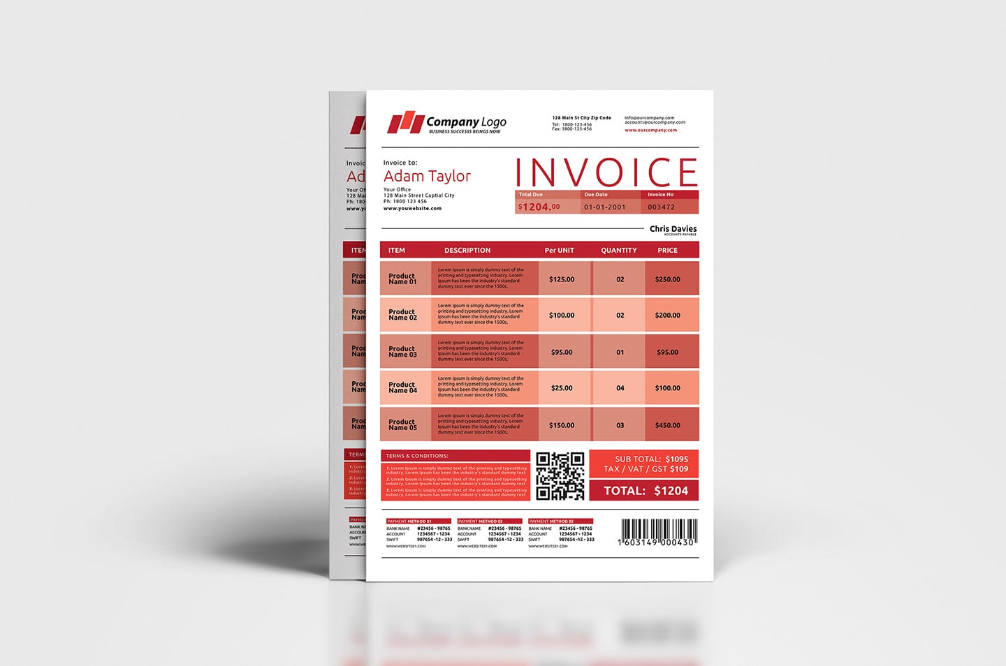 19+ Invoice Template Vector Free Download Images