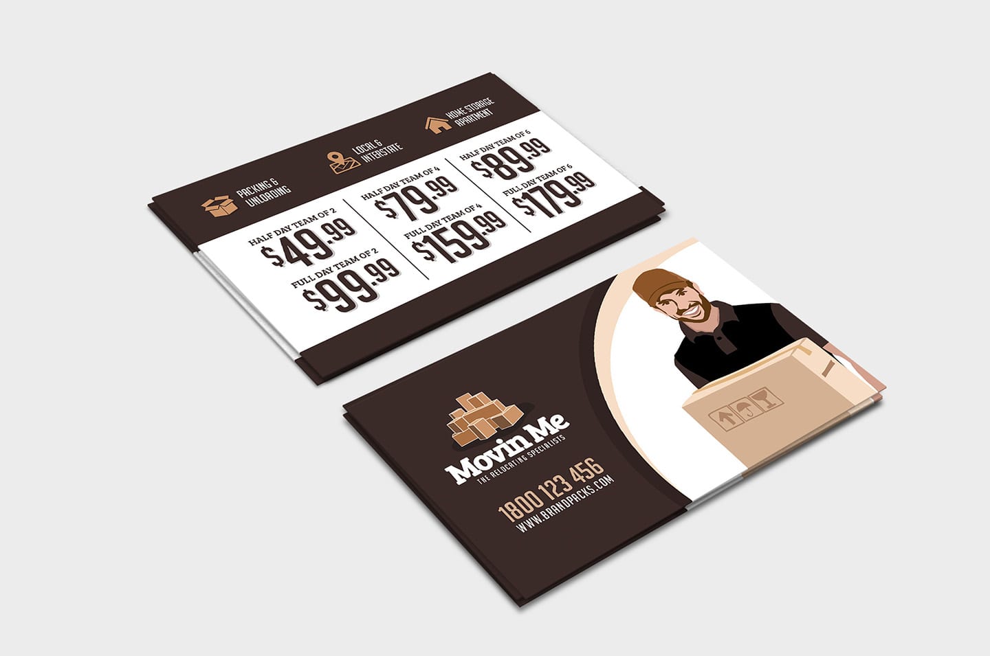 Free Moving House Poster Template for Photoshop & Illustrator For Free Moving House Cards Templates