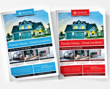 Free Real Estate Poster Templates