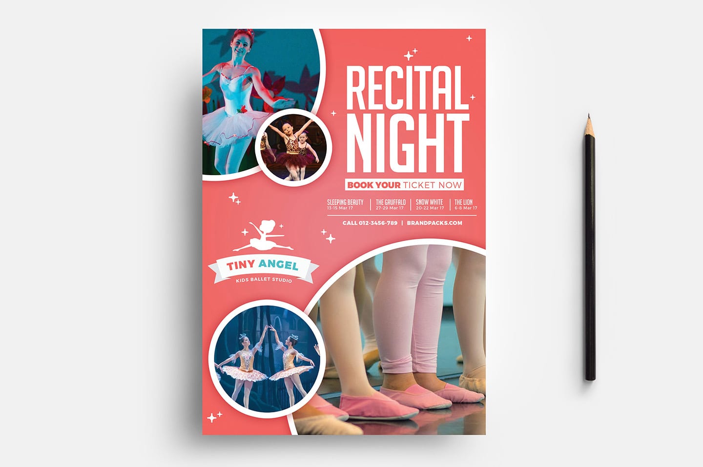Free Kid’s Ballet Templates Pack