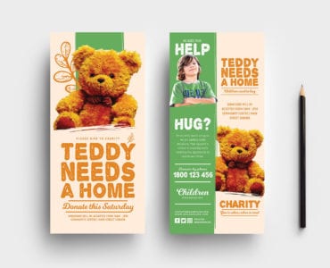 Free Children's Charity Flyer Template
