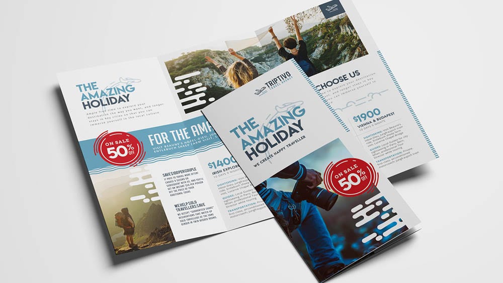Image of trifold brochure