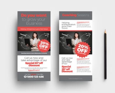 Free Business Coach Flyer Template