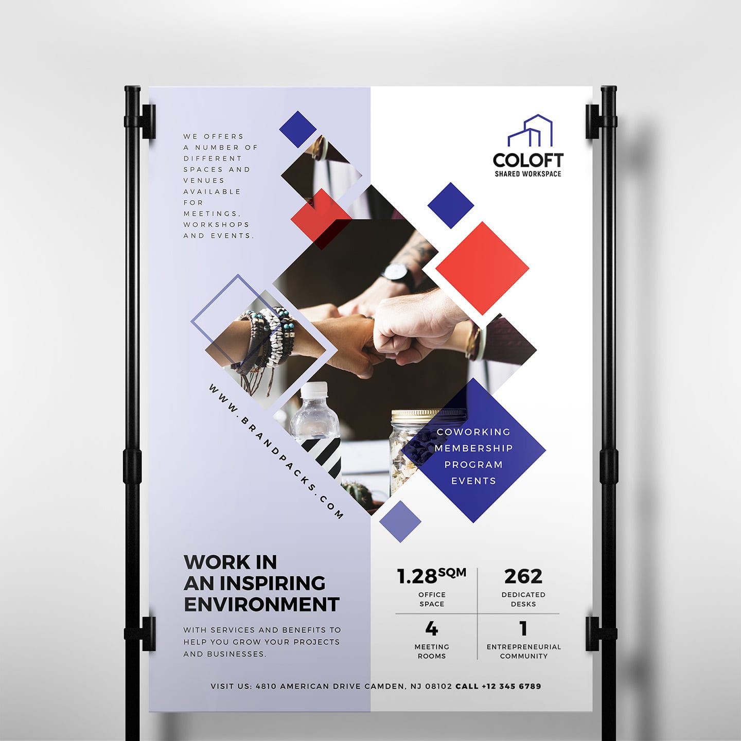Free Corporate Poster Template