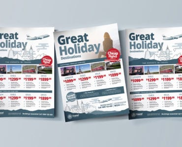 Free Travel Agency Poster Template