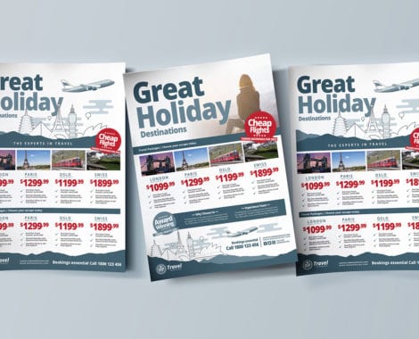Free Travel Agency Poster Template