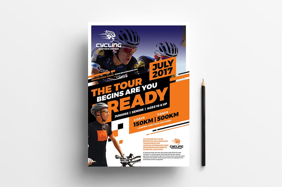 Cycling Poster Template