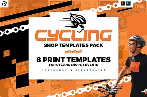 Cycling Shop Templates Pack