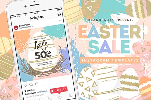 Easter Sale Instagram Templates