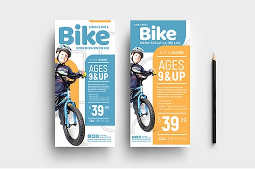 Free Children's Cycling Templates