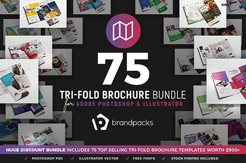 Trifold Brochure Templates Bundle
