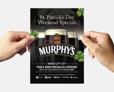 Free Stout Beer Flyer Template