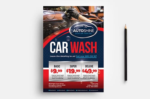 Free Car Wash Flyer Template