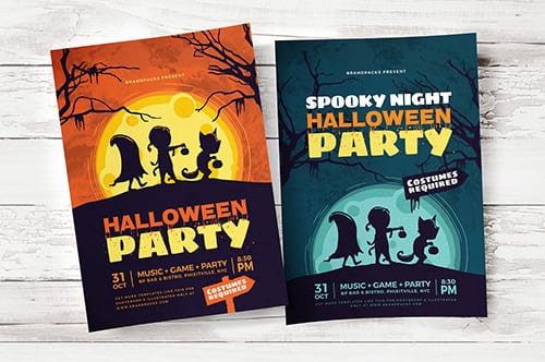 Halloween Flyer/Poster Templates