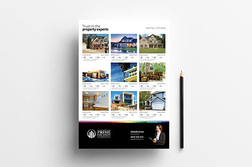 Real Estate Property Sheet Template