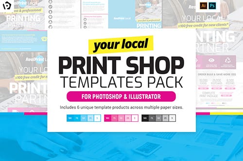Print Shop Templates Pack