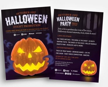 Free Halloween Flyer Template