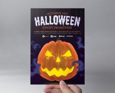 Free Halloween Flyer Template (Front)