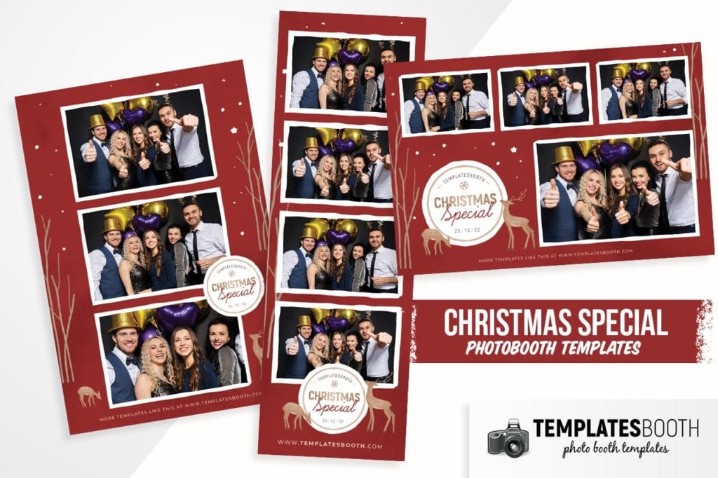 10+ Christmas Photo Booth Templates for Festive Designs BrandPacks