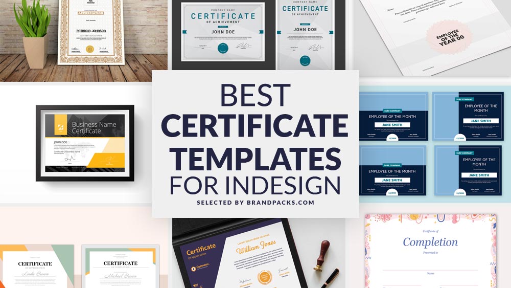13 Best Certificate Templates for Adobe InDesign