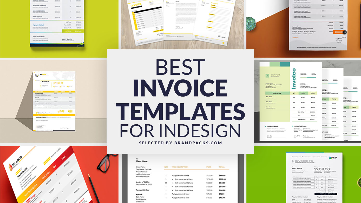 27+ Best InDesign Invoice Templates