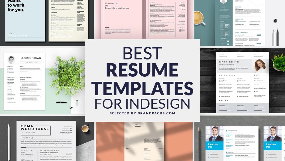 26 Best Resume Templates for InDesign