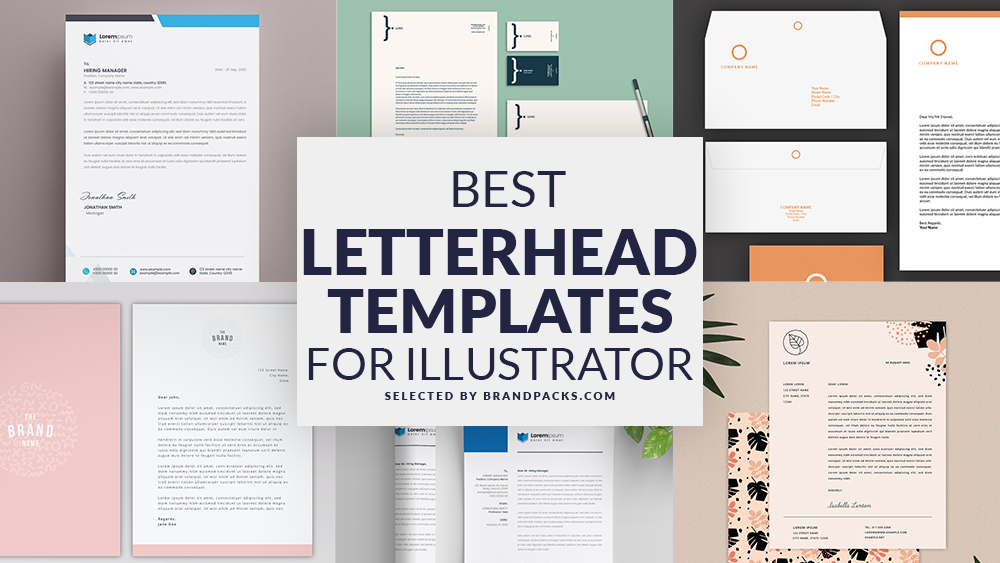 29 Best Illustrator Letterhead Templates