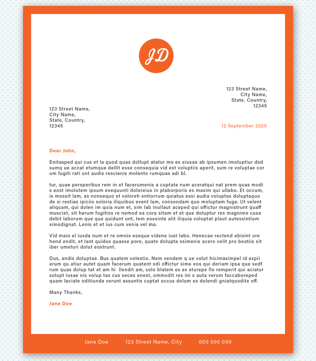 letterhead-layout-with-orange-accents-indd