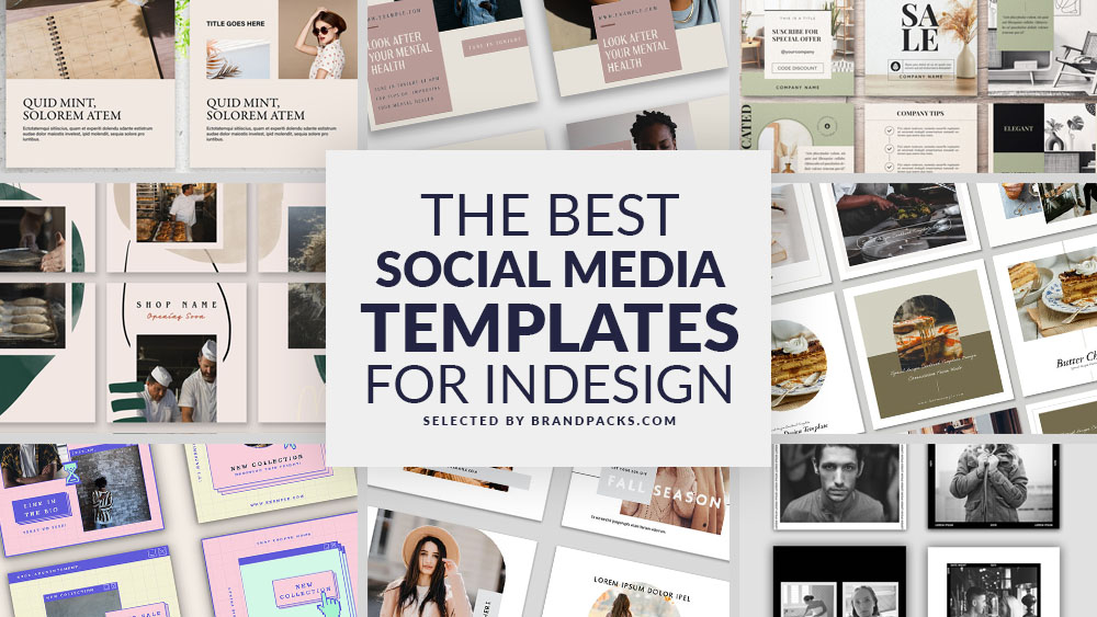 25 Best InDesign Social Media Templates