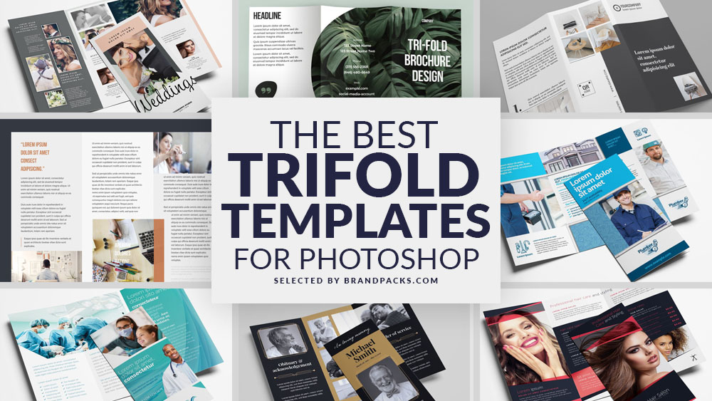 Best Trifold Brochure Templates For Photoshop