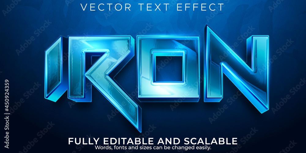 3d text logo illustrator