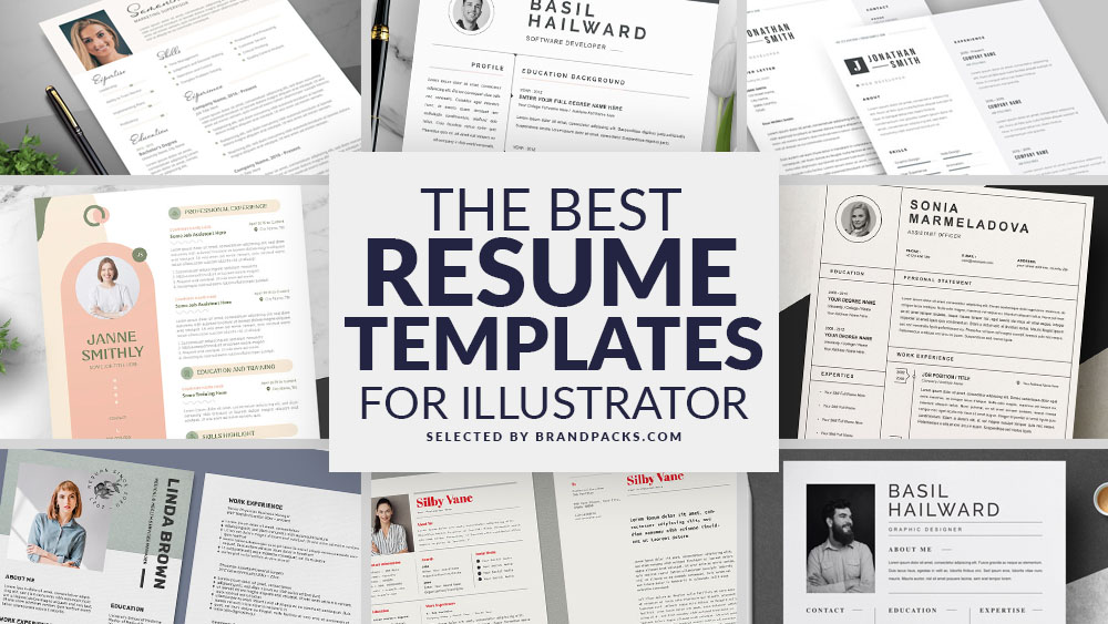 Best Resume Templates for Illustrator