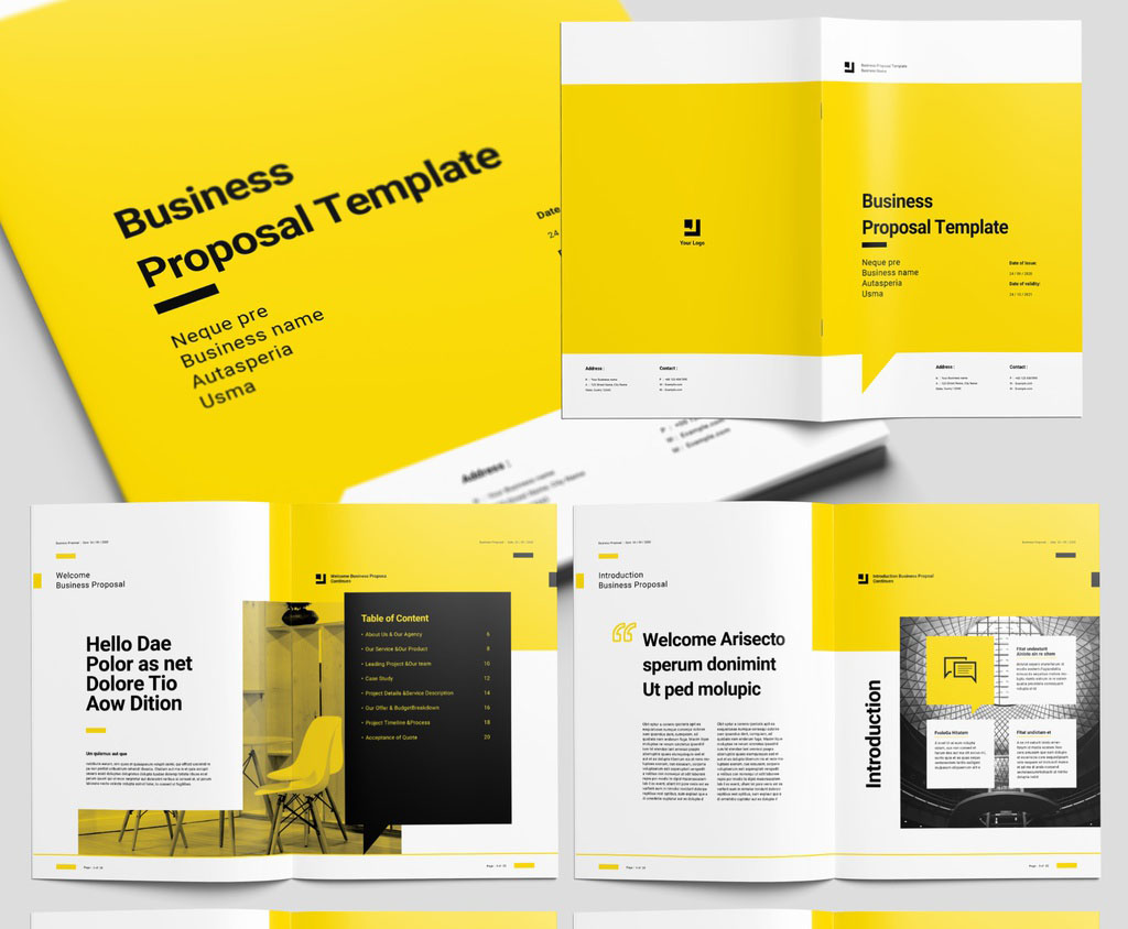18 Best InDesign Business Plan Templates - BrandPacks