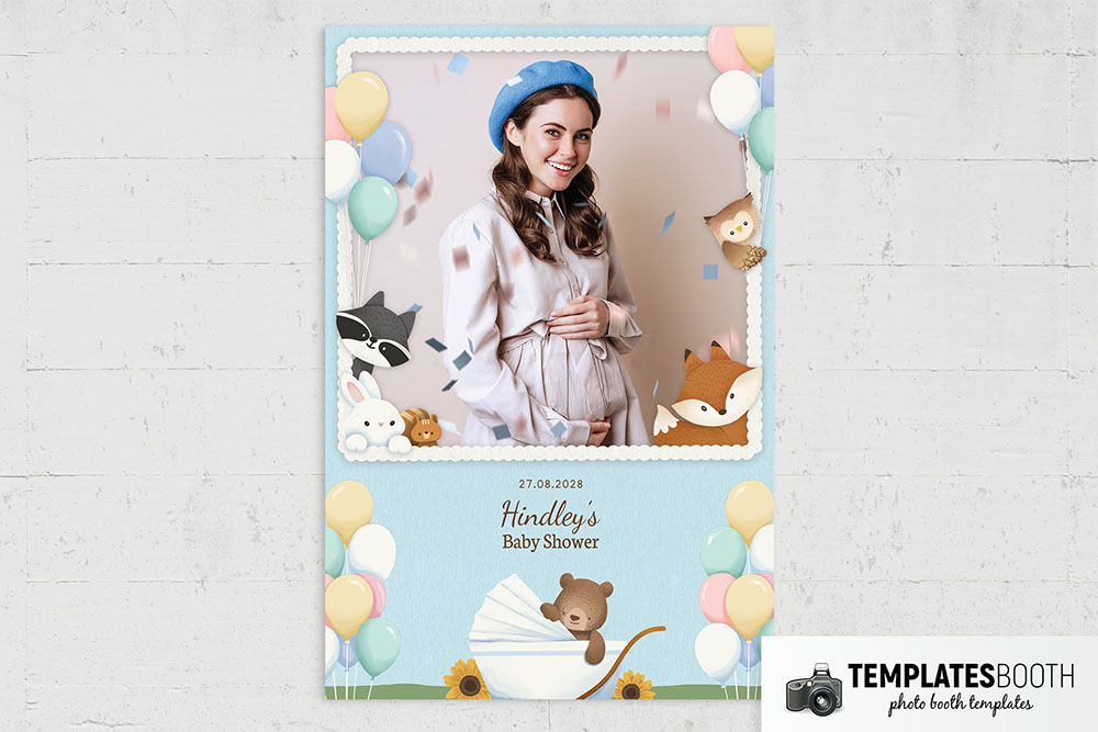 Baby Shower Photo Booth Template