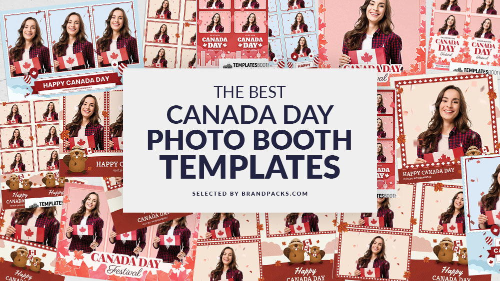 20+ Best Canada Day Photo Booth Templates