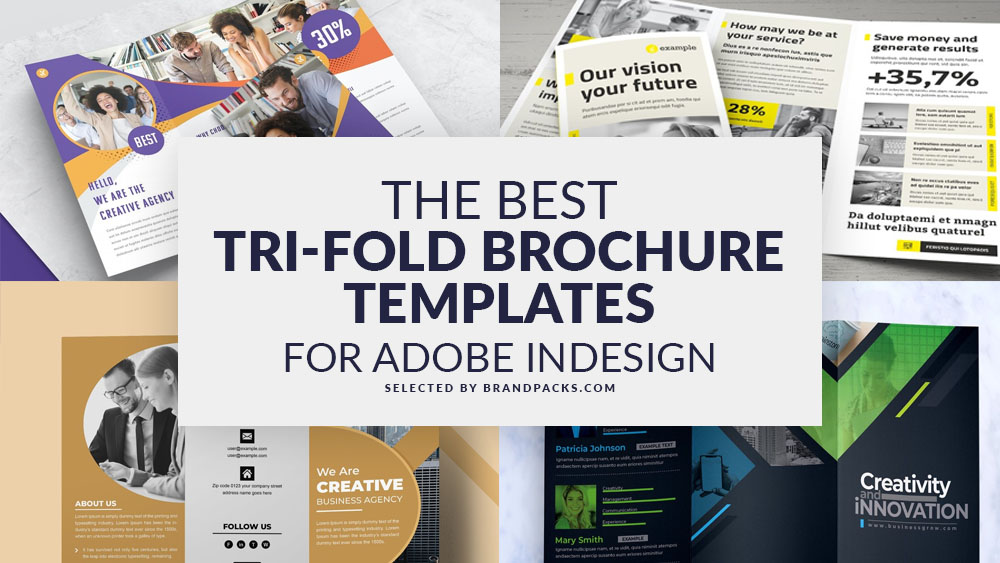 35 Best Tri Fold Brochure Templates for InDesign