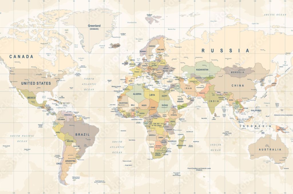 World Map Vector illustration