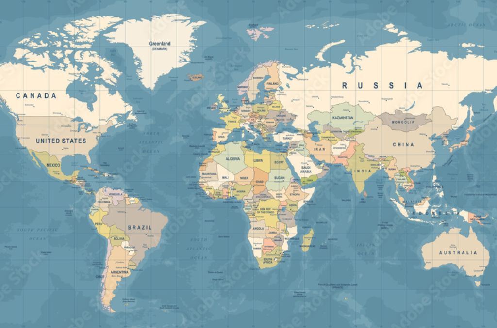 World Map Vector illustration