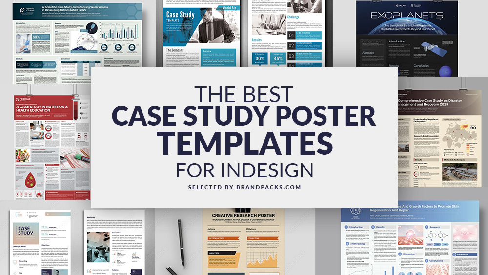 20+ InDesign Case Study Poster Templates