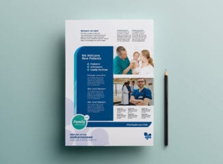 A4 Healthcare Clinic Poster Template in PSD, Ai & Vector - BrandPacks