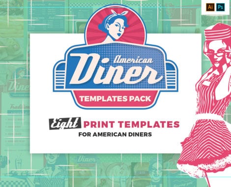 American Diner Templates Pack