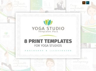 Yoga Studio Templates Pack