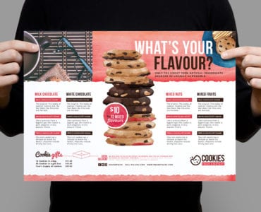 Cookie Shop Poster Template