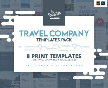 Travel Company Templates Pack