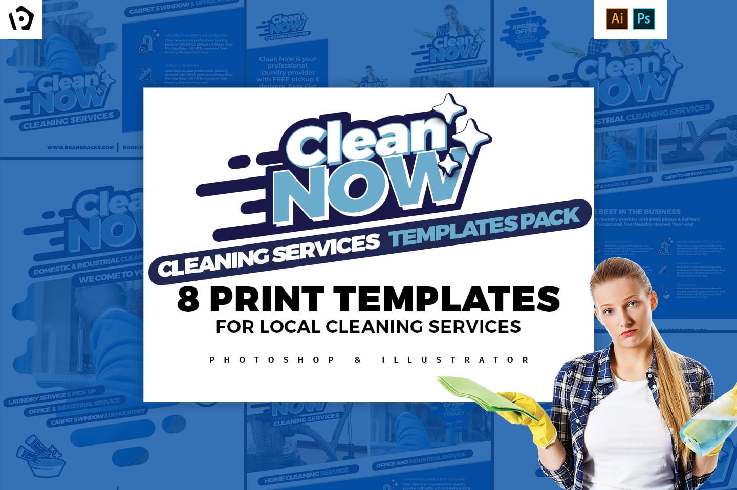 Cleaning Service Templates Pack