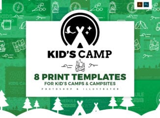 Kids Camp Templates Pack